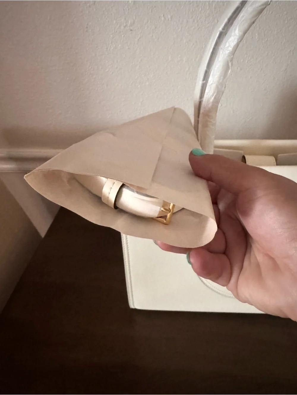 Tory Burch NWT white small Ella Tote, never unwrapped!